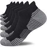 COOVAN Mens Ankle Socks Athletic Cushion Comfort