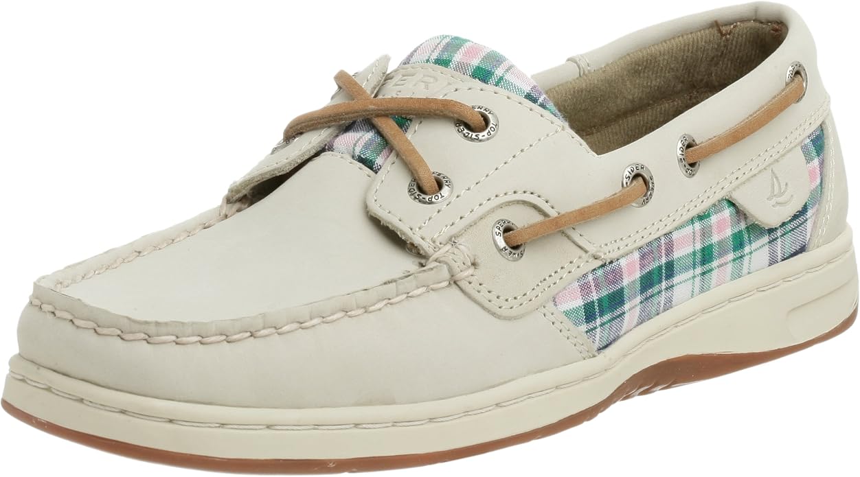 womens plaid sperry top sider