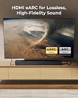 ULTIMEA 5.1CH Soundbar Dolby Atmos 340W HDMI eARC VoiceMX BassMX App view 9
