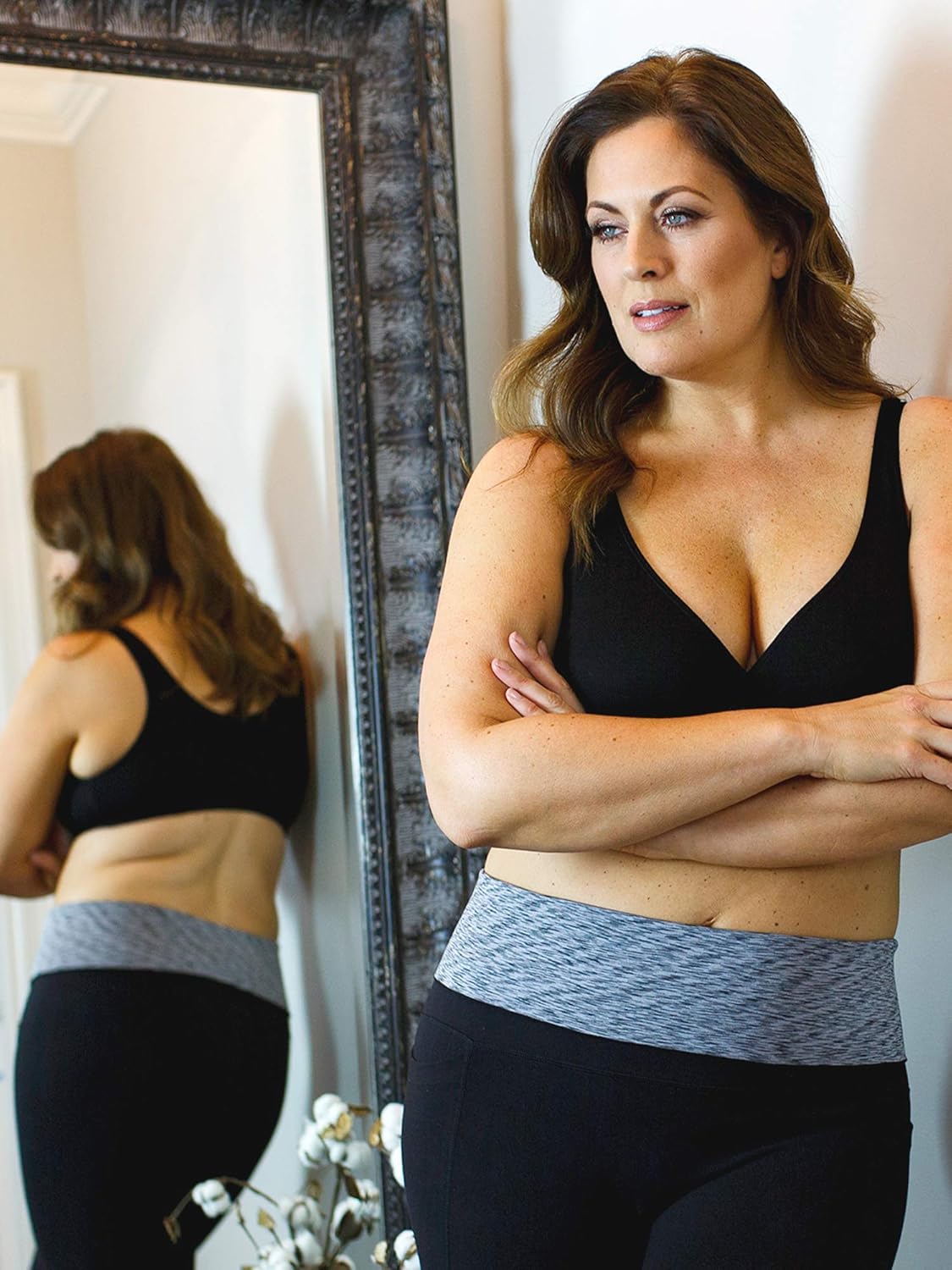 LEADING LADY Meryl Cotton Front Closure Leisure Bra at  Women’s Clothing store