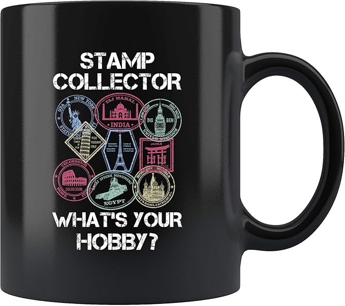 Stamp Collector Mug, Philatelist Mug, Stamp Collector Gift, Stamp