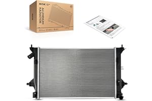 KAX CU13609 Car Engine Radiator, Compatible with 2016-2017 Elantra 2.0L, 2018-2020 Elantra GT 2.0L