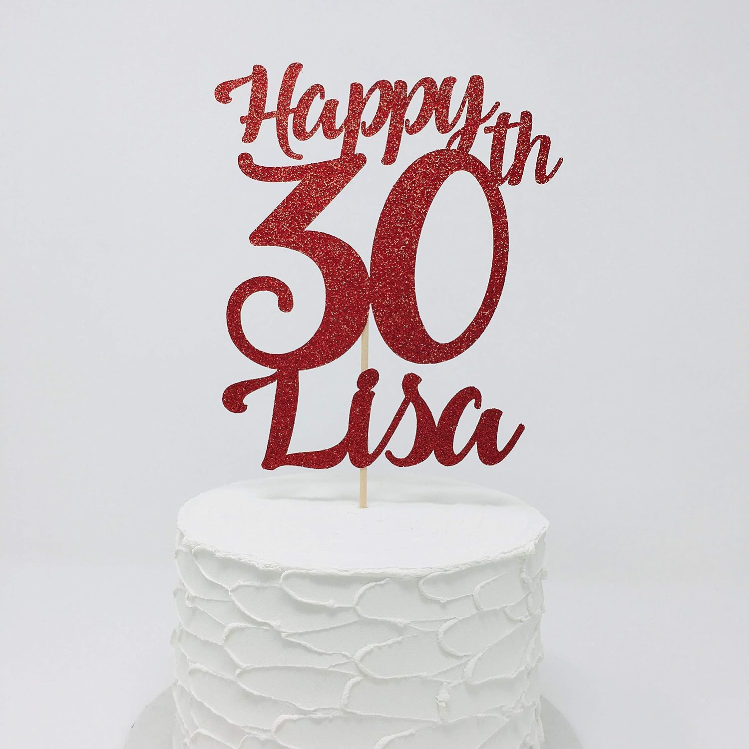 Bharatmotordrivingschool In Personnalise Joyeux 30th Anniversaire Paillettes Cake Topper Tout Nom Tout Age 21 16 40 Cake Design Patisserie Maison