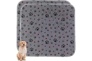 ESWIN Washable Pee Pads for Dogs,2 Pack Extra Large 36"x36" Super Absorbent Reusable Puppy Pads,Non-Slip 100% Waterproof Dog Pee Pads,Pet Training Pads for Couch, Crate,Potty Training,Floor