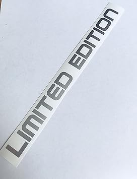 Schönheits Shop Limited Edition Silber Metallic Aufkleber Tuning School Roller Motorrad decal Turbo Sticker
