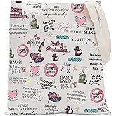 POFULL Housewife TV Show Fans Gift TV Show Inspired Tote Bag TV Show Lovers Shoulder Bag