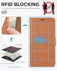 TUCCH Wallet Case for iPhone 12/iPhone 12 Pro