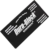 Dura-Block Sanding Block Holder Pad - 5.6in Ultra-Flex Scruff Pad Fit Wet Dry Sandpaper and Scuff Pads for Auto and Wood