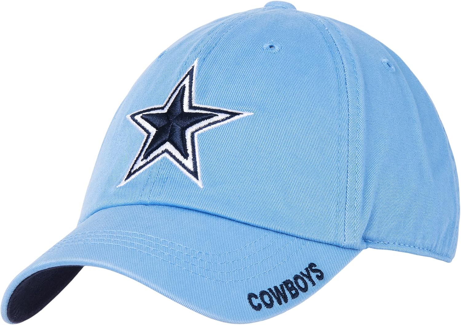 NFL Dallas Cowboys Mens Basic Slouch Cap, OSAFA, Blue : Sports Fan Baseball Caps : Clothing