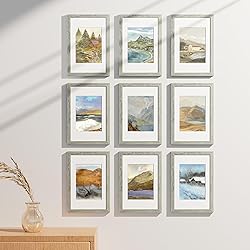 Vittanly 8x12 Picture Frame, Display Pictures 6x8