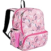 Wildkin 17-inch Kids Backpack – Durable, Lightweight School Bag for Boys & Girls - Magical Unicorns