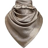 Mariorlsy 35" Men's Large Square Jacquard Scarf - Cowboy Wild Rugged Style, With Gift Packed