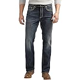 Silver Jeans Co. Mens Jace Slim Fit Bootcut Jeans