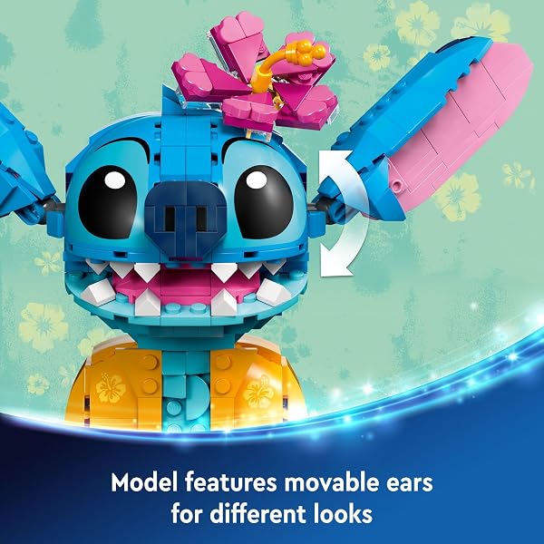 LEGO DISNEY STITCH TOY BUILDING KIT FOR GIRLS & BOYS 43249
