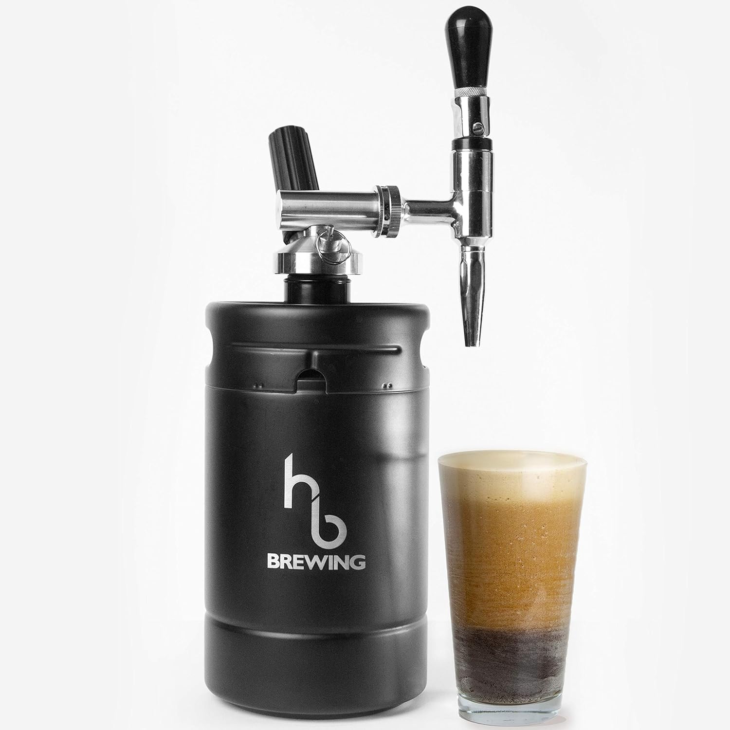 HB Brewing Nitro Cold Brew Coffee Maker Double Wall
