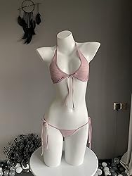 SINGUYUN Sexy Lingerie Set for Women Anime Bikini