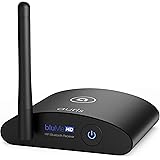 Auris Blume HD Long Range Bluetooth 5.0 Music Receiver Hi-Fi Audio Adapter with Audiophile DAC & AptX HD for Home Stereo, AV 