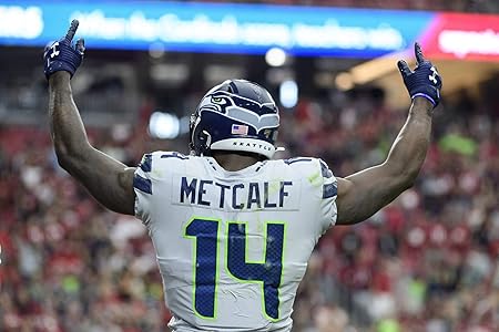 Amazon Com Dk Metcalf Seattle Seahawks Poster Print American Football Player Real Player Artwork Dk Metcalf Gift Canvas Art Posters For Wall Size 24 X32 61x81 Cm Posters Prints