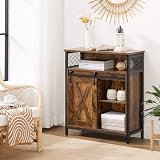VASAGLE Storage Cabinet Sideboard with Sliding Barn Door LSC089B01 view 8