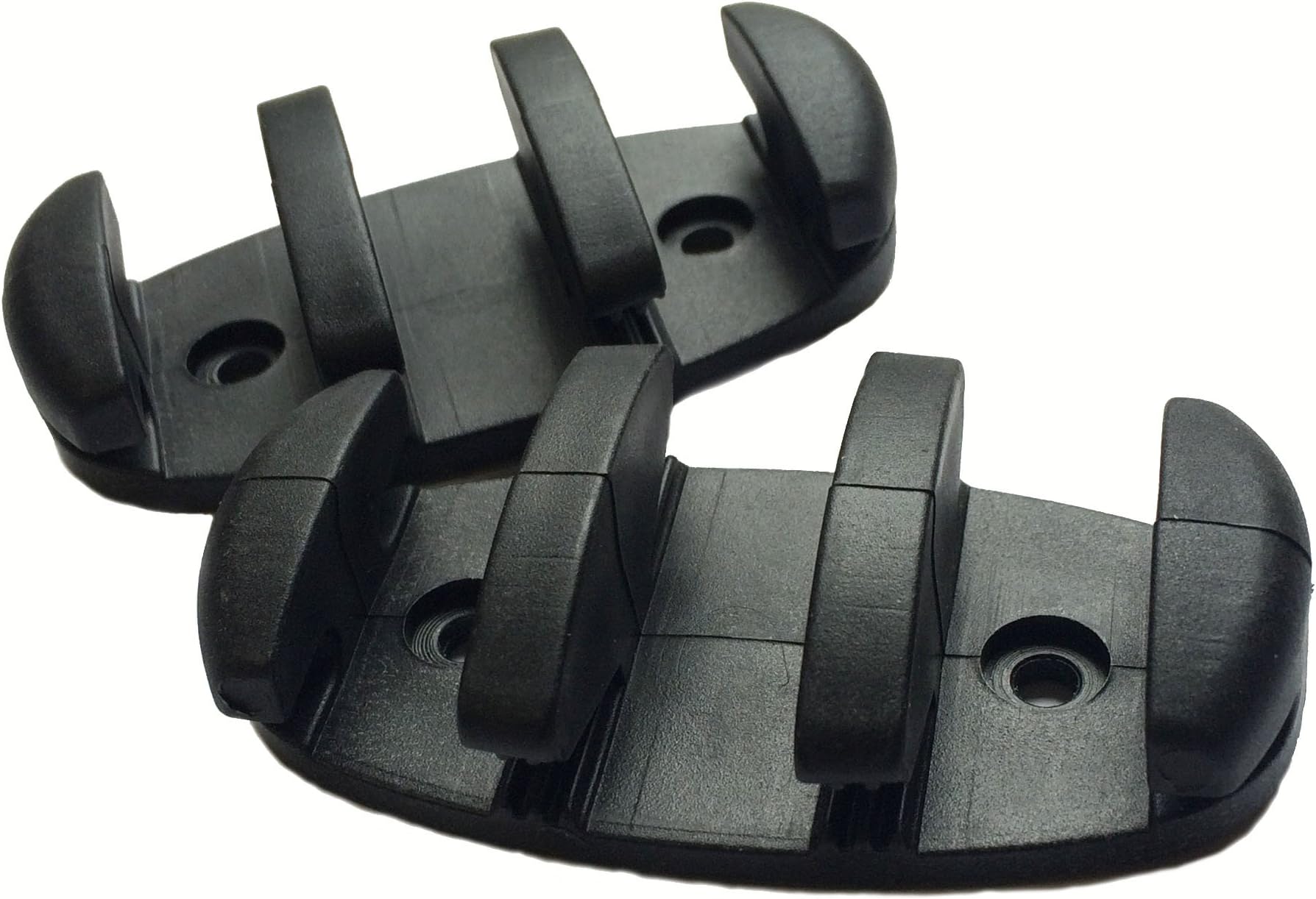 CASTMATE Zig Zag Boat Canoe Kayak Accessory Anchor Manager Cleat, 1/4" Max Line Paracord