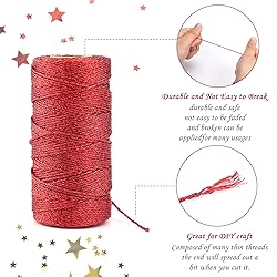 joycraft 110Yards Decorative Metallic Bakers String