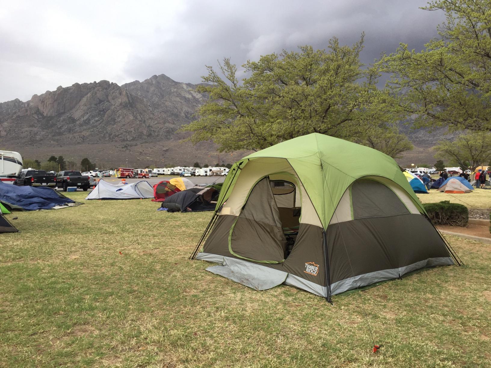 25/mo Finance Timber Ridge Camping Tent 6 Person Instant Tent 10x10