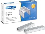 Rapesco S24602Z3 24/6mm Staples Pack of 5000 Galvanised Type 16 view 5