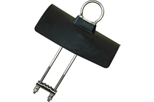 3M DBI-SALA 2103670 U-Bolt Roof Anchor (Permanent), Fits Up to 2X8, Silver