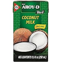 Aroy-D Coconut Milk 8.5 Fl Oz (Pack of 12)