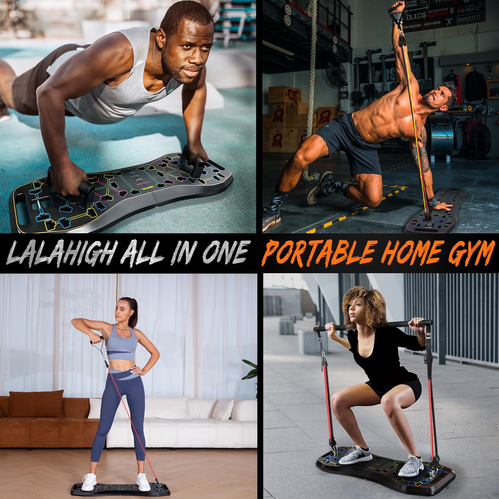 LALAHIGH Portable Home Gym