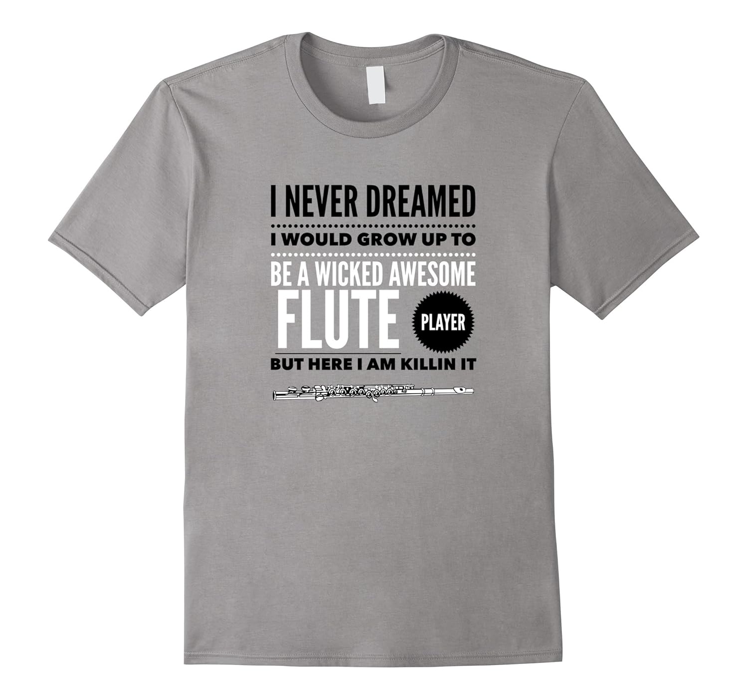 Marching Band Flute Player TShirt