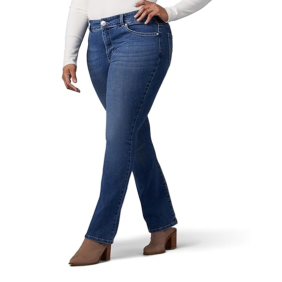 lee plus size bootcut jeans