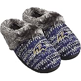FOCO Womens NFL Team Logo Peak Slide Slippers
