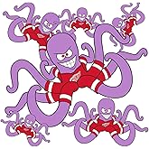Detroit Red Wings Sticker Al Mascot Team National Hockey League Vinyl Decal Laptop Water Bottle Car Scrapbook NHL (Type 3 Mascot)