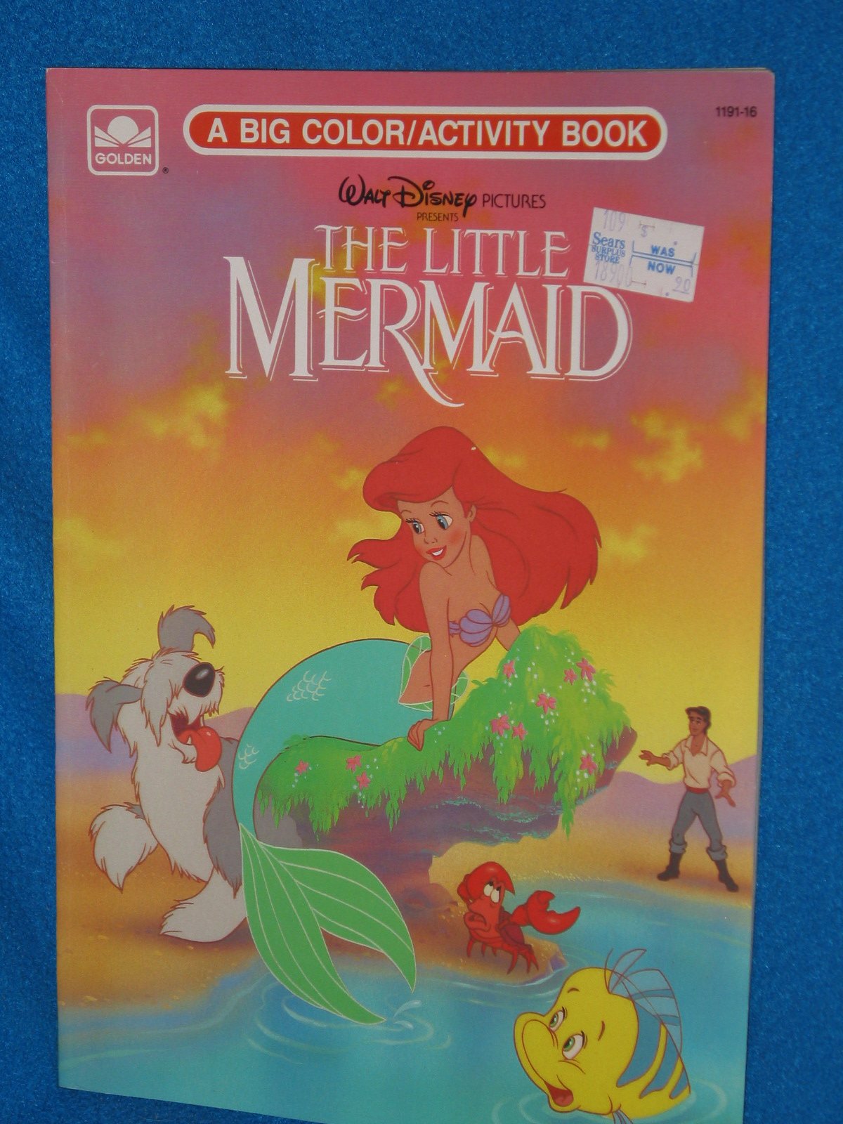 The Little Mermaid Coloring and Activity Book (A Big Color ...