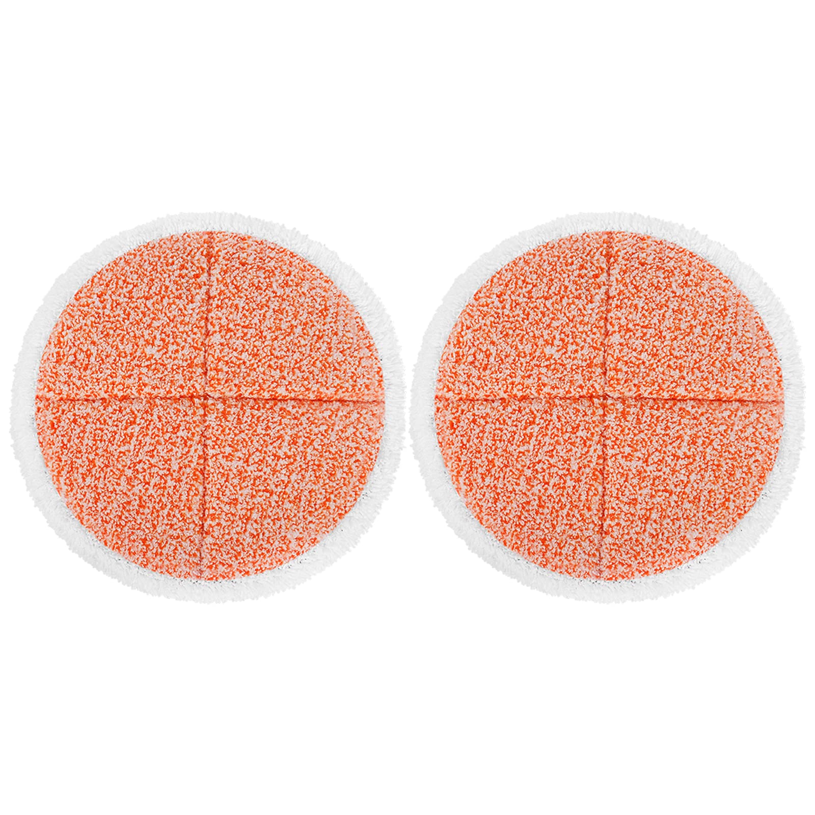 Photo 1 of KEEPOW Spinwave Replacement Pads Compatible with Bissell Spinwave Powered Hard Floor Mop 2039 Series, 20399, 2039A, 2307, 2315A, 23157, 2124, 20393 Spin Heavy Scrub Mop Pads for Floor Cleaner (2 Pack)