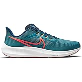 NIKE Air Zoom Pegasus 39, Men's Trainers, Spruce Lt Crimson Valerian, Size 44 EU
