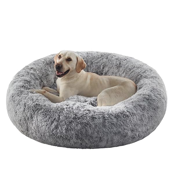 BEDSTILL 45 INCHES DONUT DOG BED FOR EXTRA...