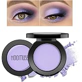 HOOMUSS Single Purple Eyeshadow Matte Handmade Eyeshadow for Women | Long Lasting With No Creasing High Pigmented Intense Color Purple Eye Shadow-Lavender