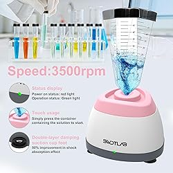 SWDTLAB Mini Vortex Mixer, 3500rpm Lab Vortex