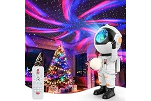 Rossetta Astronaut Galaxy Projector, Star Projector for Bedroom, LED Night Light for Kids Room with Timer and Remote, Room Decor Aesthetic, Home Decor, Gifts for Adults, Teens, Christmas, Birthday