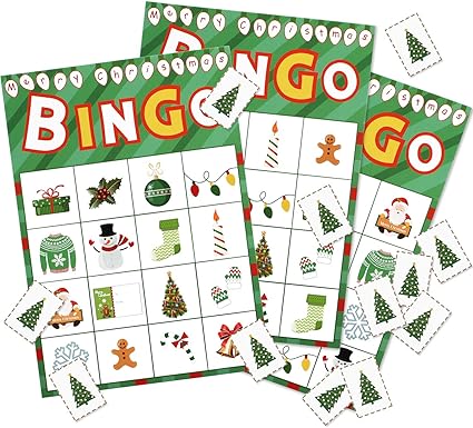 Christmas Bingo Amazon