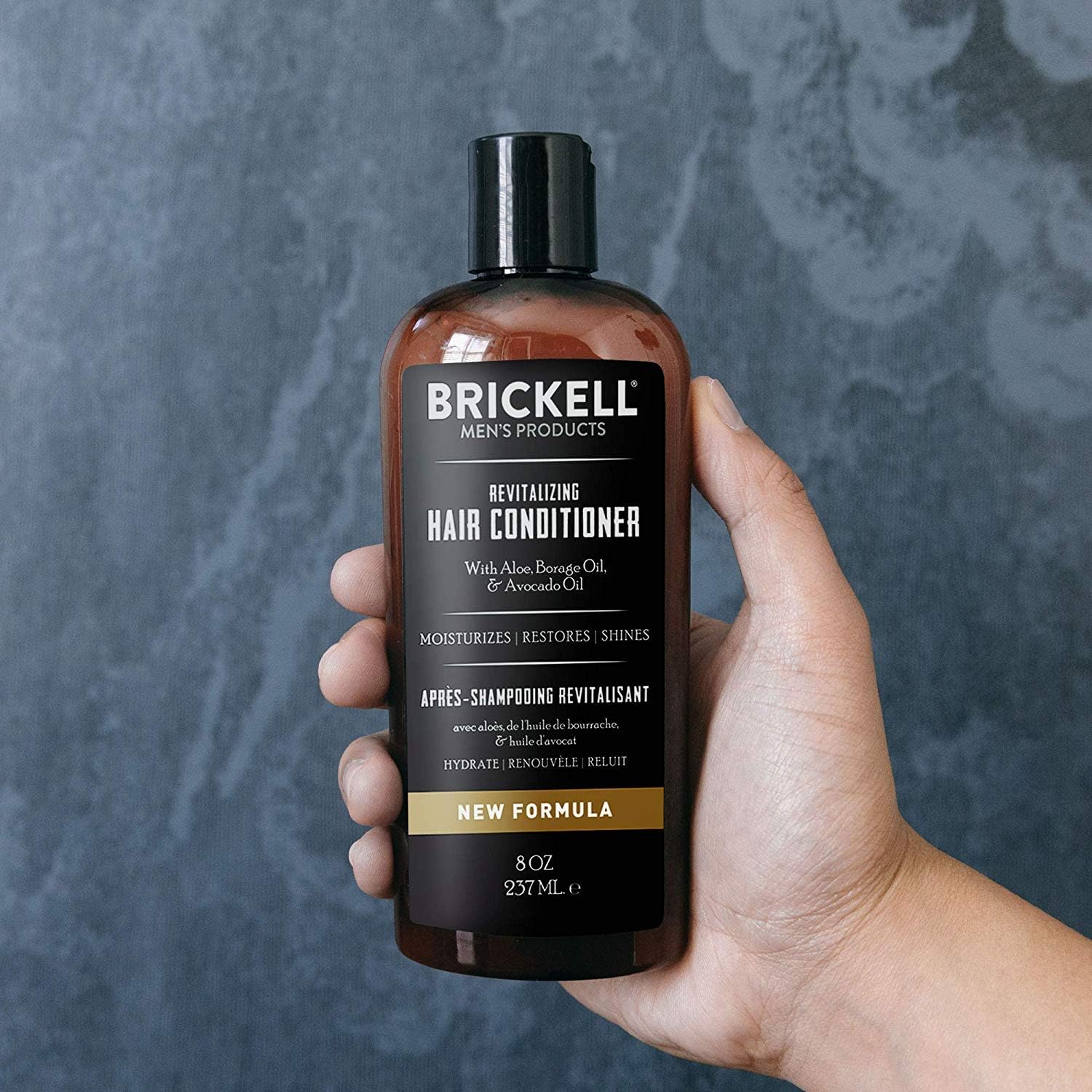 Brickell Men's Revitalizing Hair Conditioner for Men Natural and Organic Nourishing Hair Conditioner - Image 5