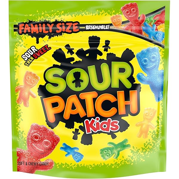 Amazon.com : Sour Patch Watermelon Peg Bag Candy, 4 Ounce