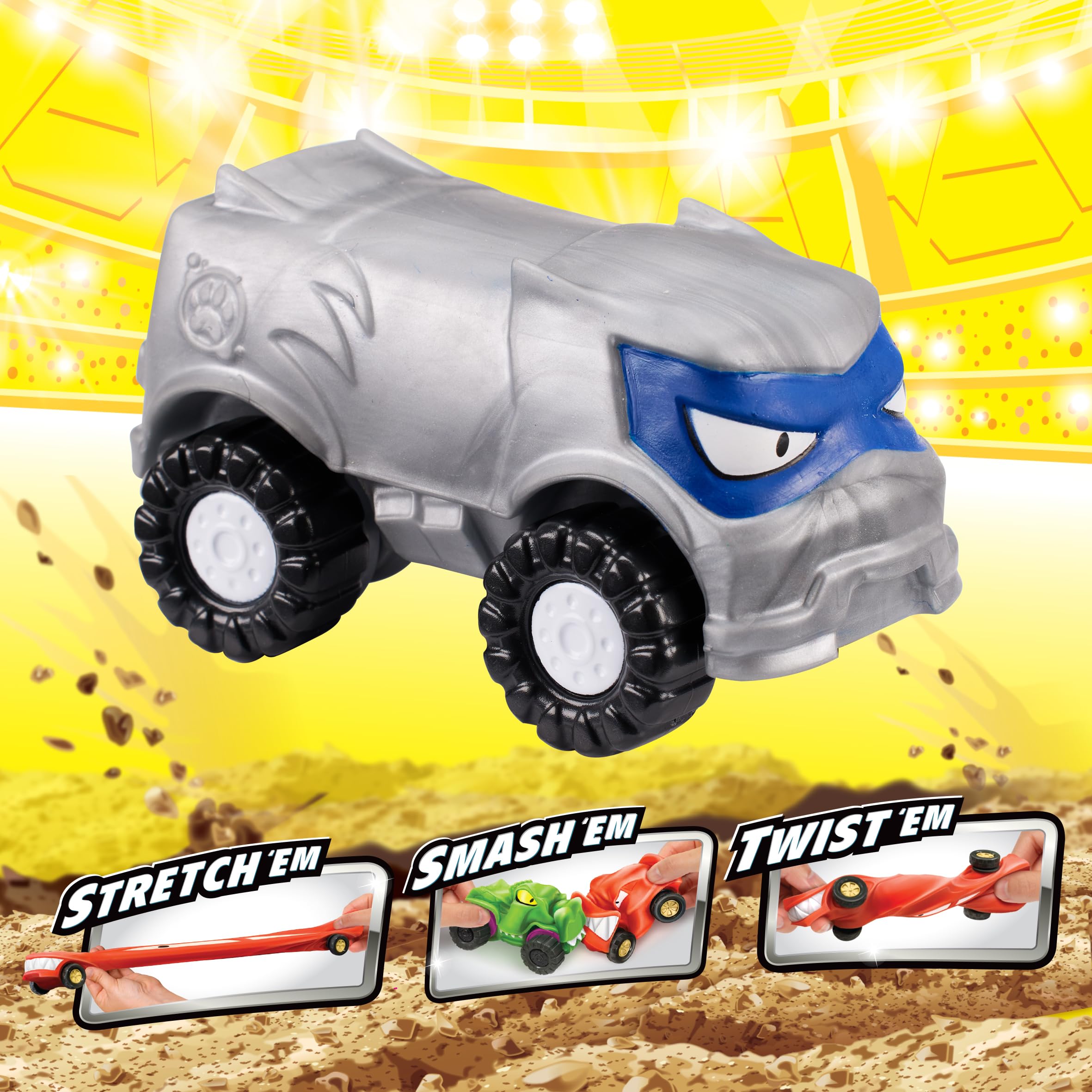 Heroes of Goo Jit Zu Goo Mobiles Powerhouse Pantaro. Stretch 'em! Smash 'em! Twist 'em! Fix Them and start again! Present for 4 year old girls, boys and Goo Jit Zu fans