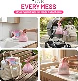 ZYBUX Jumbo Fragranced Nappy Disposable Bags 800 Bags 4x200 view 4