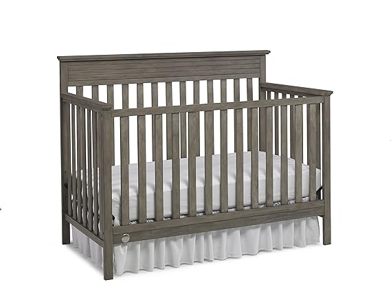 fisher price jaxon island crib in white and natural