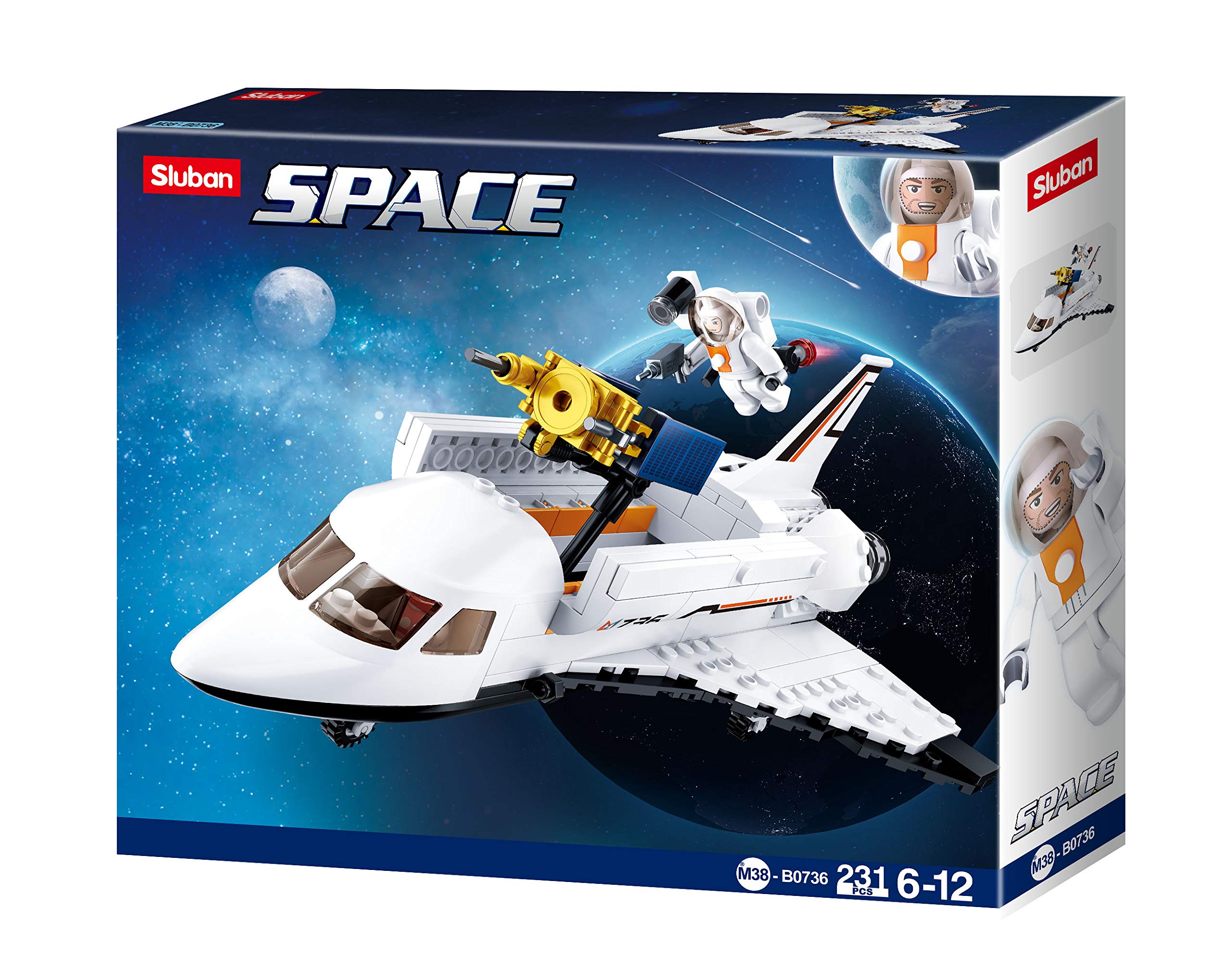 Sluban SPACE - SPACE SHUTTLE (231PCS)
