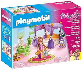 playmobil princess chamber with cradle