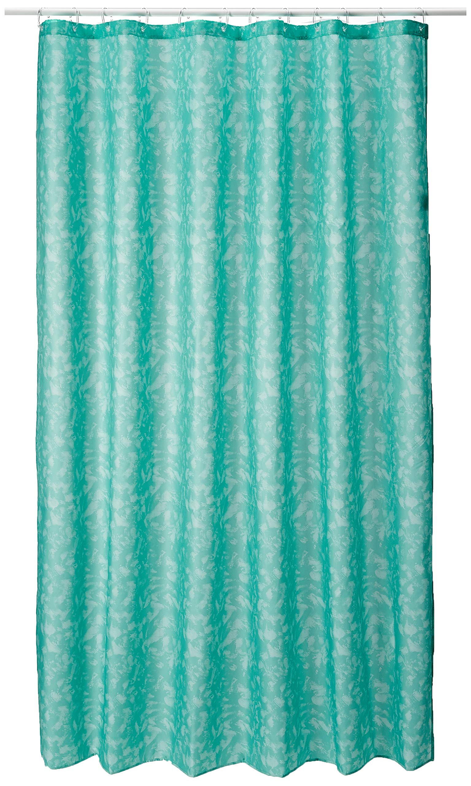 Spirella Textile Curtain Fine Mint, 180 x 200, 1233960, White, Standard